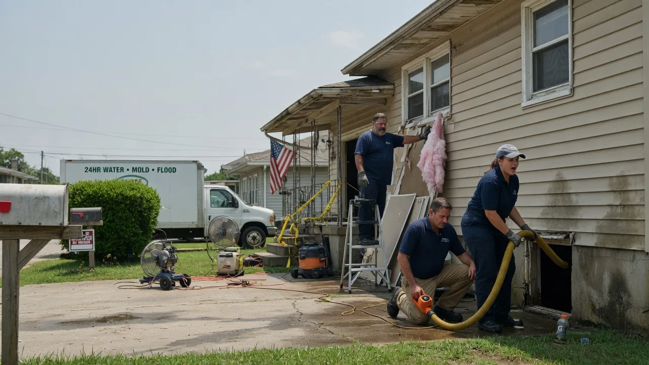 Water Damage Repair in Rosston, TX near me